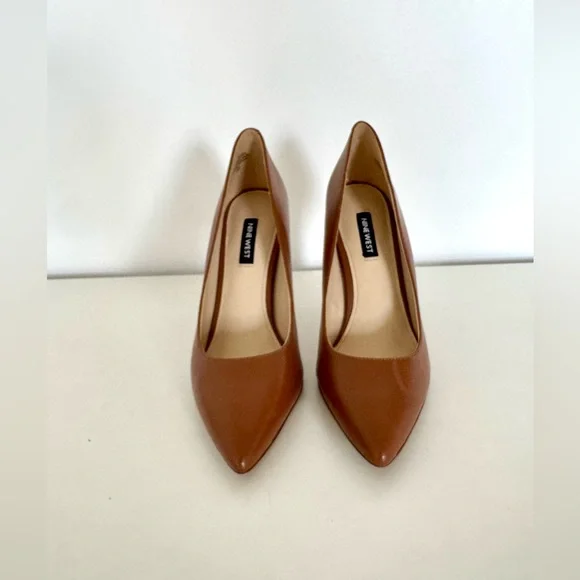Nine West Tatiana Tan Heels - Picture 1 of 3